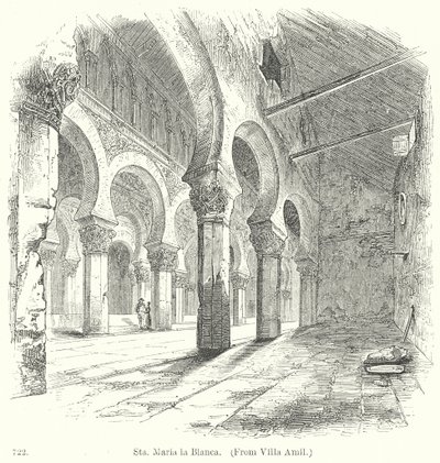 Sta. Maria la Blanca (rytina) od English School