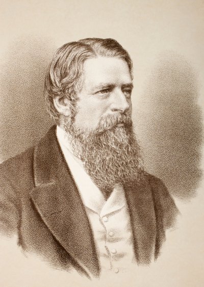 Stafford Henry Northcote, 1. hrabě z Iddesleigh, kolem roku 1890 od English School