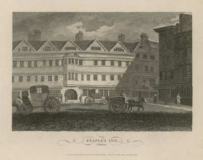 Staples Inn, Holborn od English School