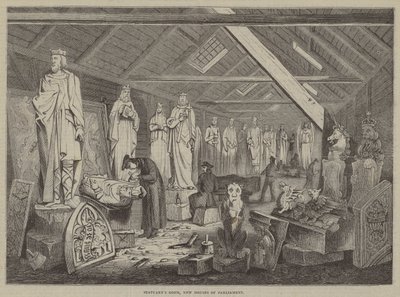 Bildhauerraum, Neue Parlamentsgebäude von English School