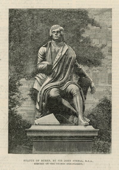 Socha Burns, Sir John Steell od English School