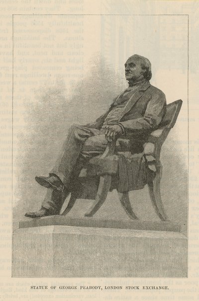 Socha George Peabodyho od English School