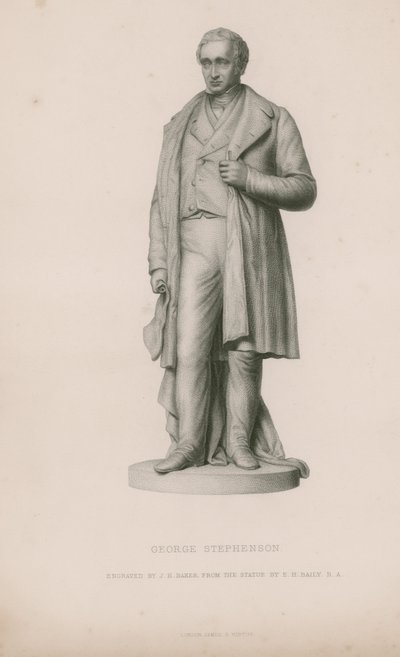 Socha George Stephensona od English School