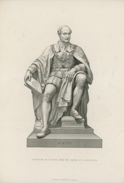 Socha prince Alberta od English School