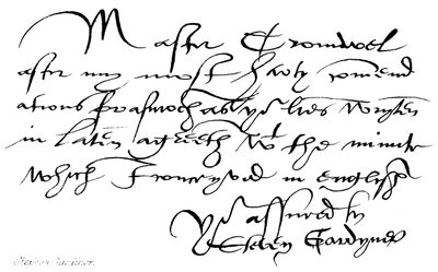 Stephen Gardiner od English School