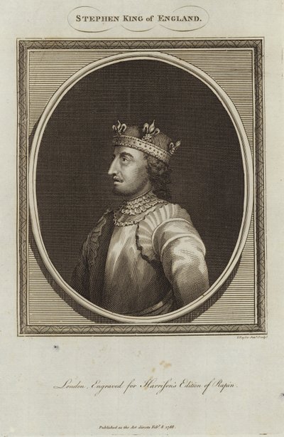 Stephen král Anglie od English School