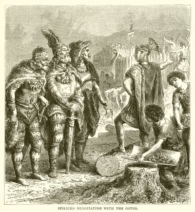 Stilicho Vyjednávání s Góty od English School