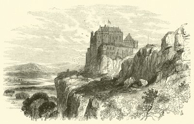Stirling Castle (rytina) od English School