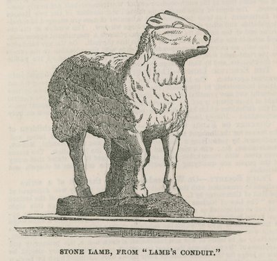 Kamenné jehně od Lambs Conduit od English School