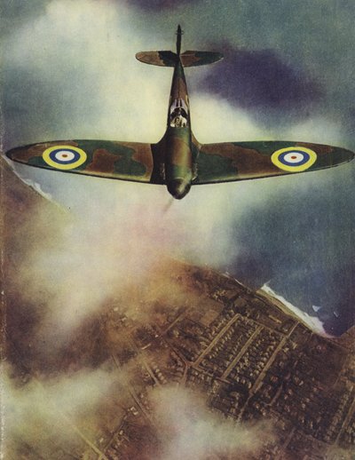Supermarine Spitfire, c1940 od English School