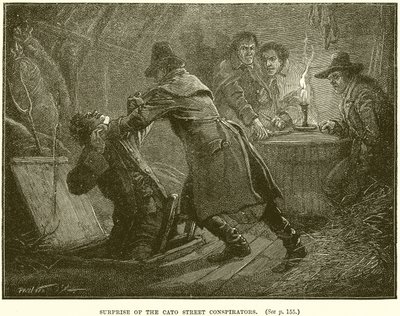 Překvapení Cato Street Conspirators od English School