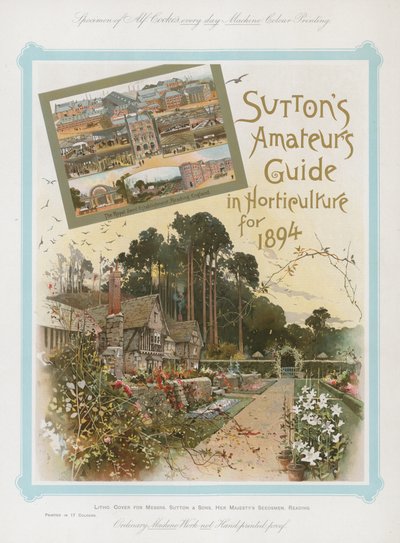 Suttons Amateurs Guide in Horticulture pro rok 1894 od English School