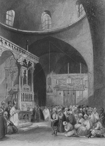 Židovská synagoga, Jeruzalém od English School