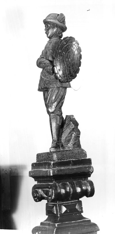 Targetteer, 1638 (vyřezávané dřevo) od English School