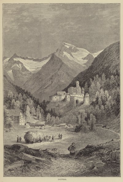 Taufers (rytina) od English School