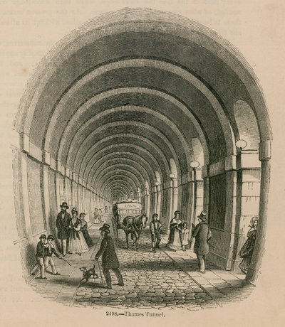 Temžský tunel od English School