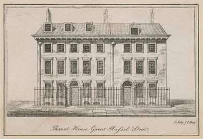 Thanet House, Great Russell Street, Londýn od English School