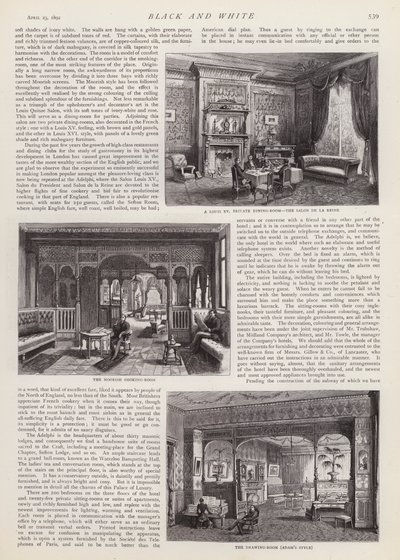 The Adelphi Hotel, Liverpool, Merseyside (litho) od English School