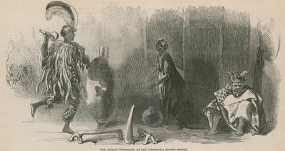 Africká výstava v Cosmorama, Regent Street od English School