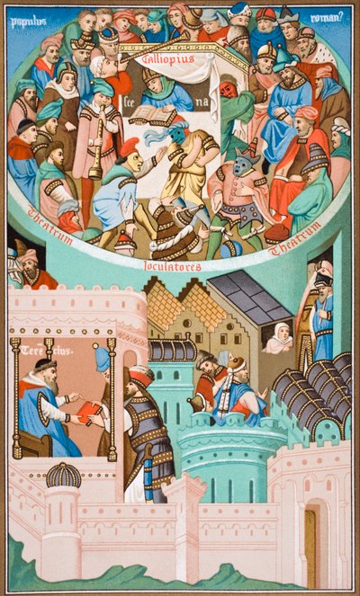 Antické divadlo, 1878 od English School