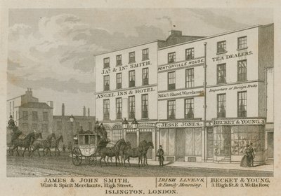 The Angel Inn, Islington od English School