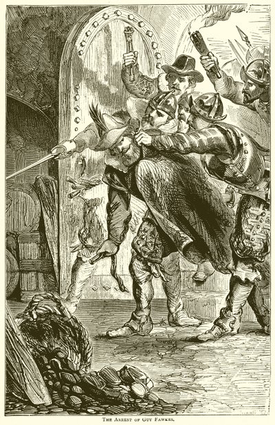 Zatčení Guye Fawkese od English School
