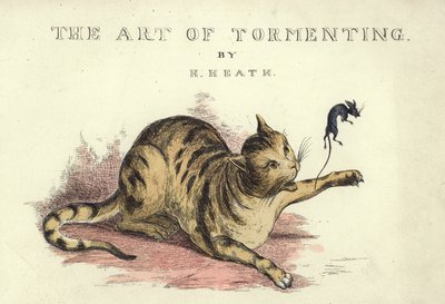 The Art of Tormenting (tónovaná rytina) od English School