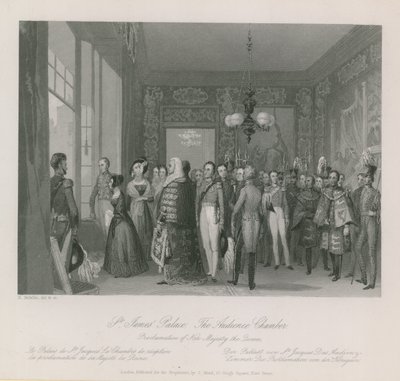 Audienční komora paláce svatého Jakuba od English School