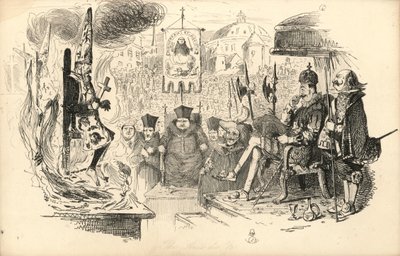 Auto-da-Fe (rytina) od English School