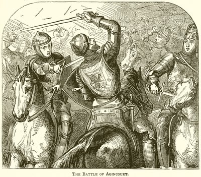 Bitva o Agincourt od English School
