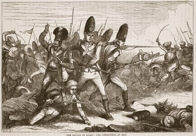 Bitva o Arras: Grenadiers at bay, ilustrace z Cassell