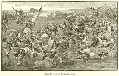 Bitva o Bannockburn od English School