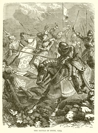 Bitva u Spurs, 1513 od English School