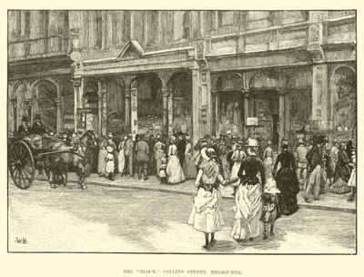 The Block, Collins Street, Melbourne od English School