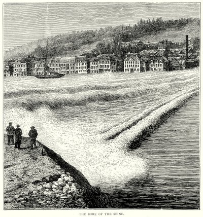 Vrt v Seině (rytina) od English School