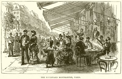 Boulevard Montmartre, Paříž od English School