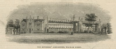 The Butchers Almshouses ve Walham Green od English School