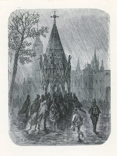 Pitná fontána Buxton Memorial, St Margarets Westminster od English School