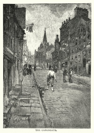 Canongate (rytina) od English School