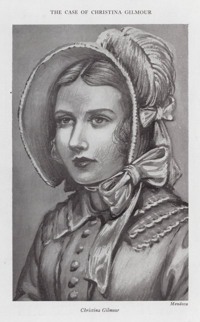 Případ Christiny Gilmour (litografie) od English School