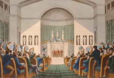 Poslanecká sněmovna, c.1820 od English School