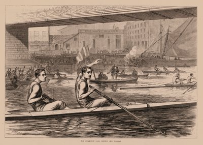 Dvojice šampionů, Biffen a Teomas (rytina) od English School