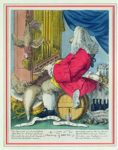 The Charming Brute (barevný lept) od English School