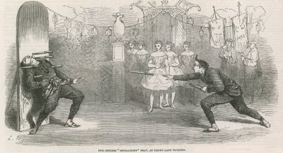Čínský napichovací výkon v divadle Drury Lane od English School