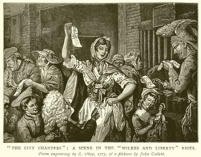 The City Chanters: Scéna ve Wilkes a Liberty Riots od English School