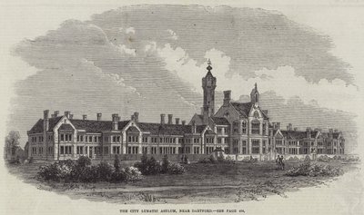 The City Lunatic Asylum, poblíž Dartfordu od English School