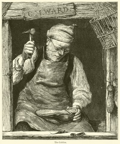 The Cobbler (rytina) od English School
