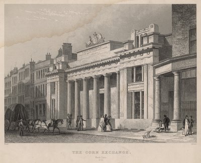 Corn Exchange, Mark Lane, Londýn od English School