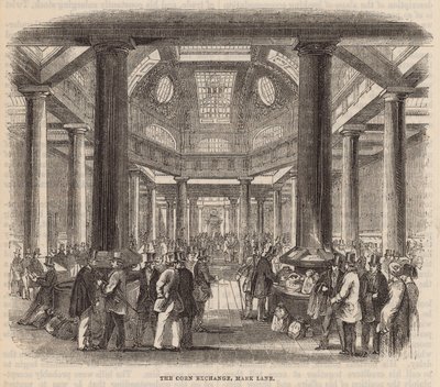 Corn Exchange, Mark Lane, Londýn od English School