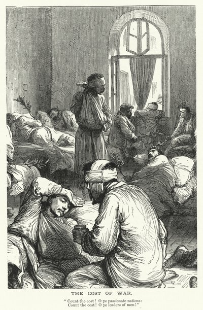 The Cost of War (rytina) od English School